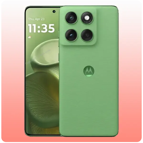 Motorola Edge 60 Pantone Shamrock